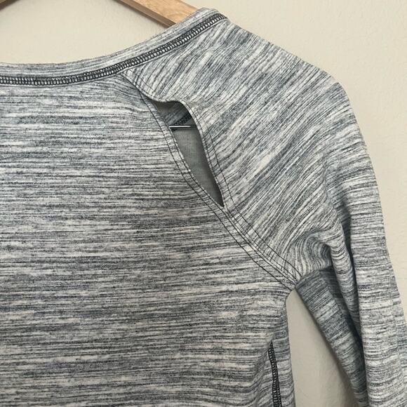 Free People Movement Gray Activewear Long Sleeve Sweater - Picture 7 of 10